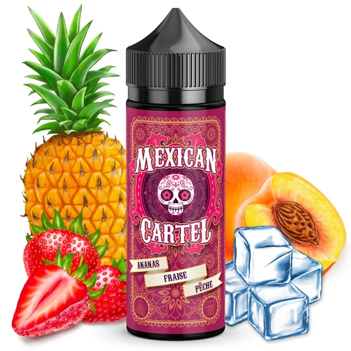Mexican Cartel Pineapple Strawberry Peach 100ml