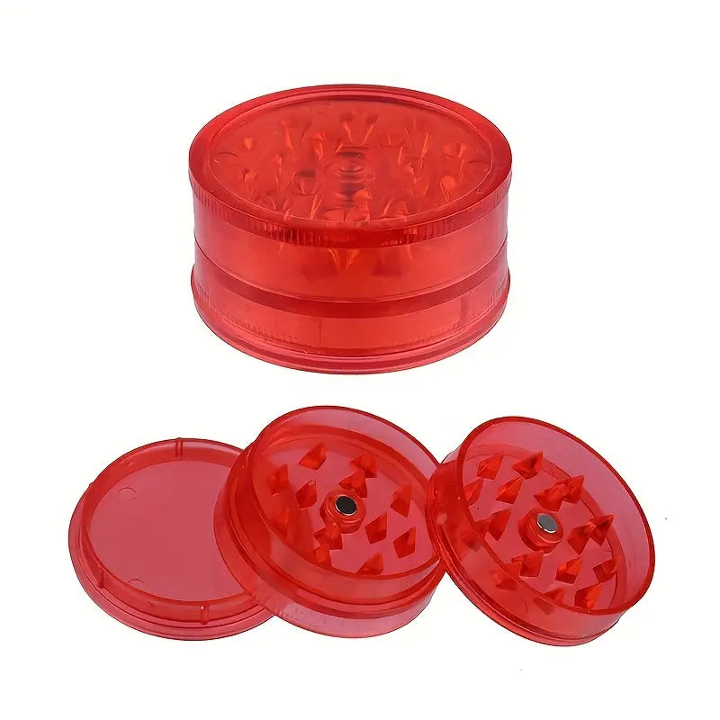 Plastic 3-Part Grinder 40mm x 20mm - Various Colours PB198642