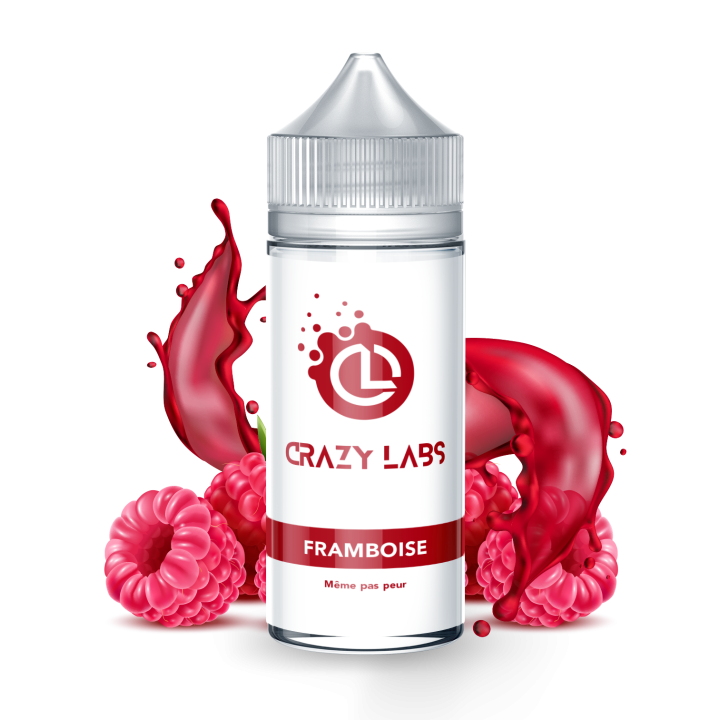 Crazy Labs Raspberry (Framboise) 100ml