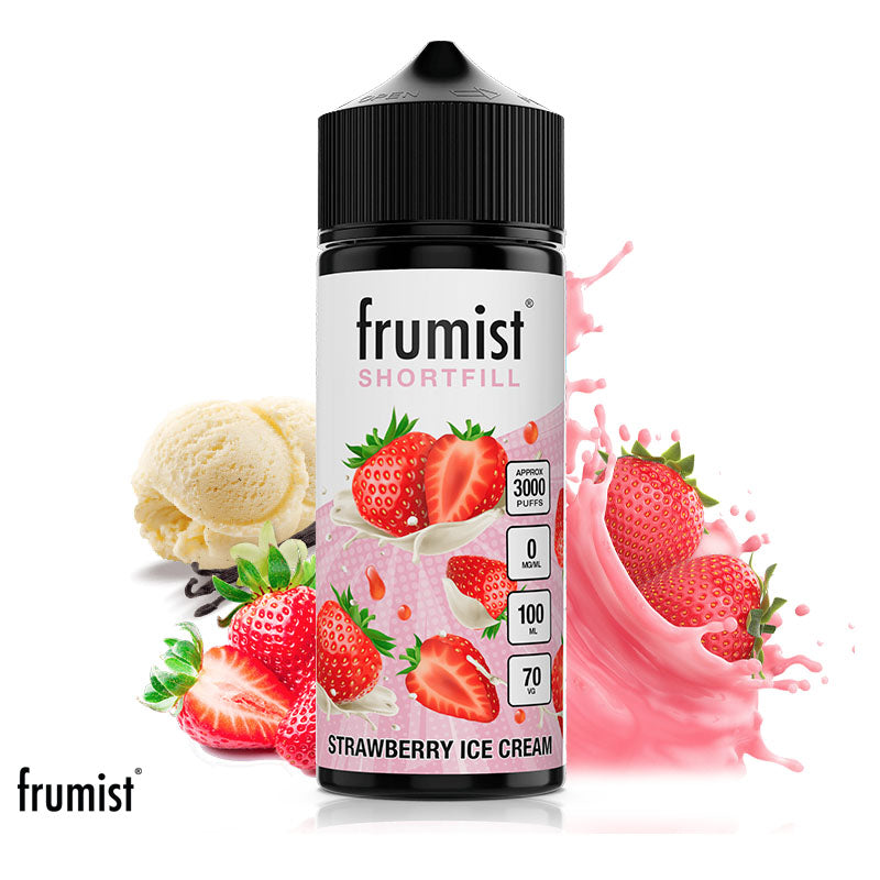 Frumist 70/30 Strawberry Ice Cream 100ml Shortfill
