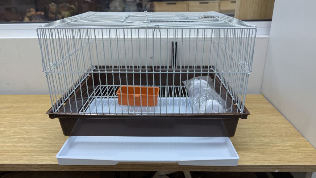 Small Bird Cage With Removable Droppings Tray
