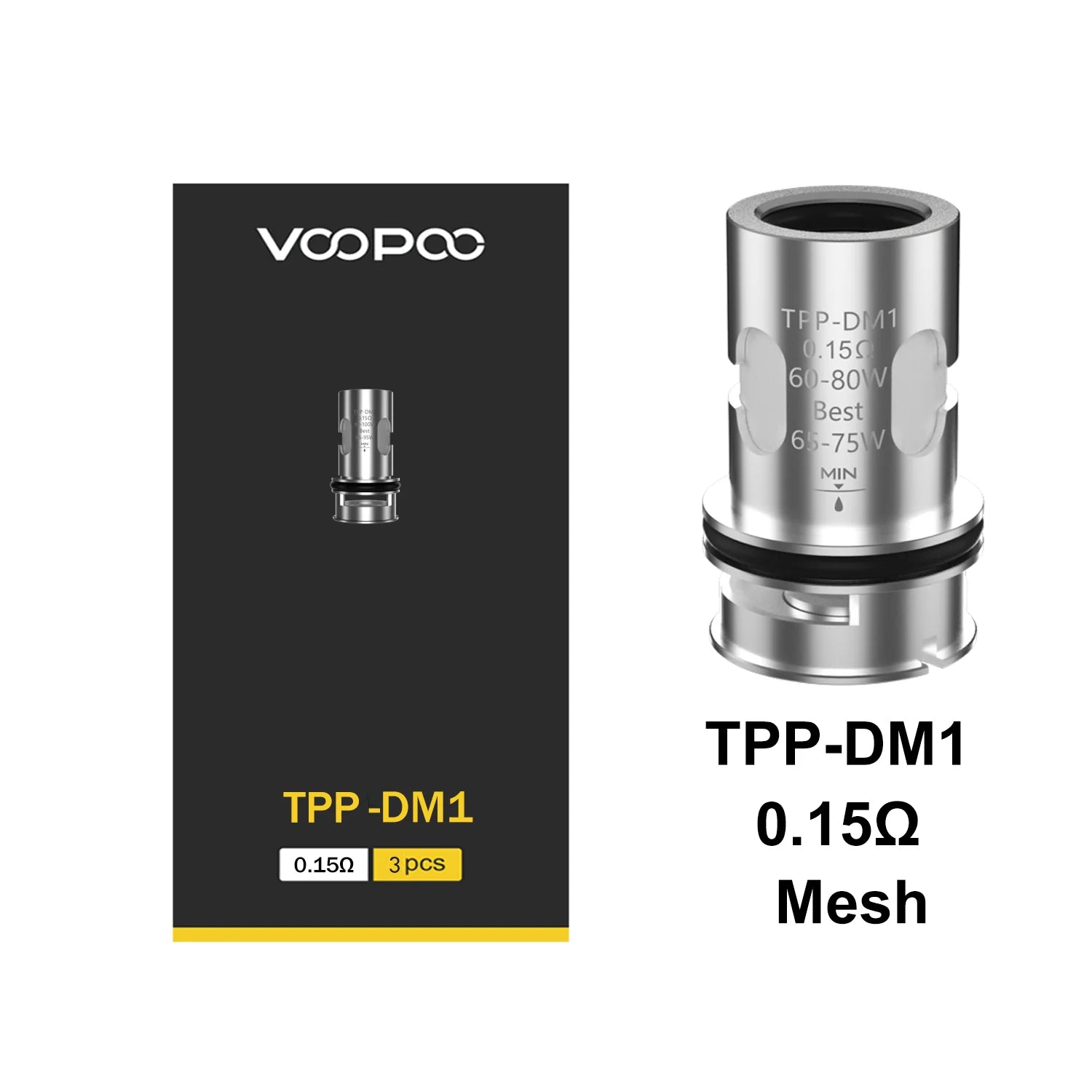 Voopoo TPP Coil (DM1/DM2/DM3/DM4) (1pc)