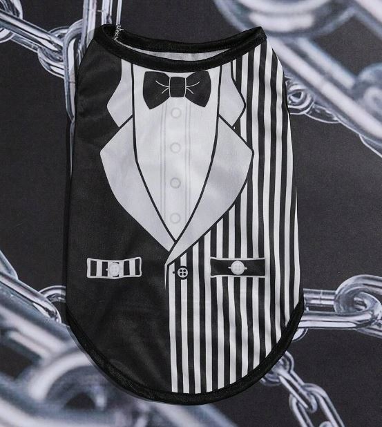 Tuxedo Dog and Cat Vest Tanktop