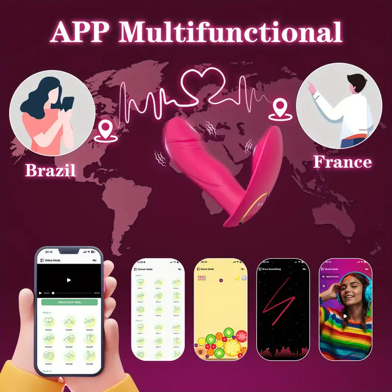 Vibrator Clitoris Stimulator with App Control