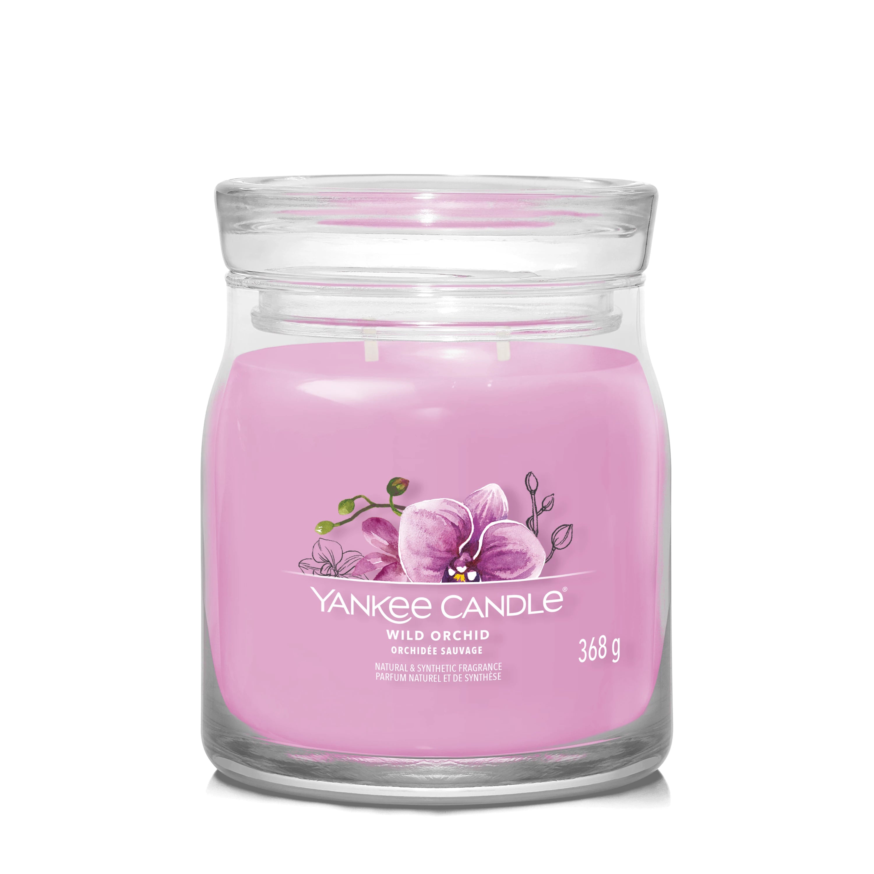 Yankee Candle Signature Medium Jar Wild Orchid 368g