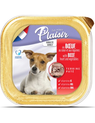 Plasir Adult Dog Pate Beef 150g
