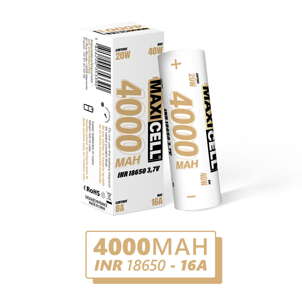 MAXICELL INR 18650 4000mAh Battery