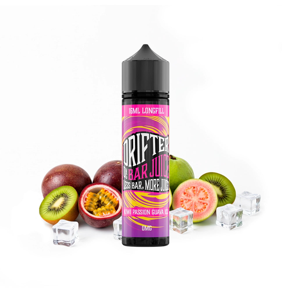 Drifter Bar Juice Longfill Kiwi Passion Guava Ice 16/60ml