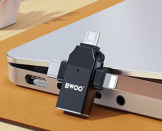 BWOO 3‑in‑1 OTG Adapter BZ-57