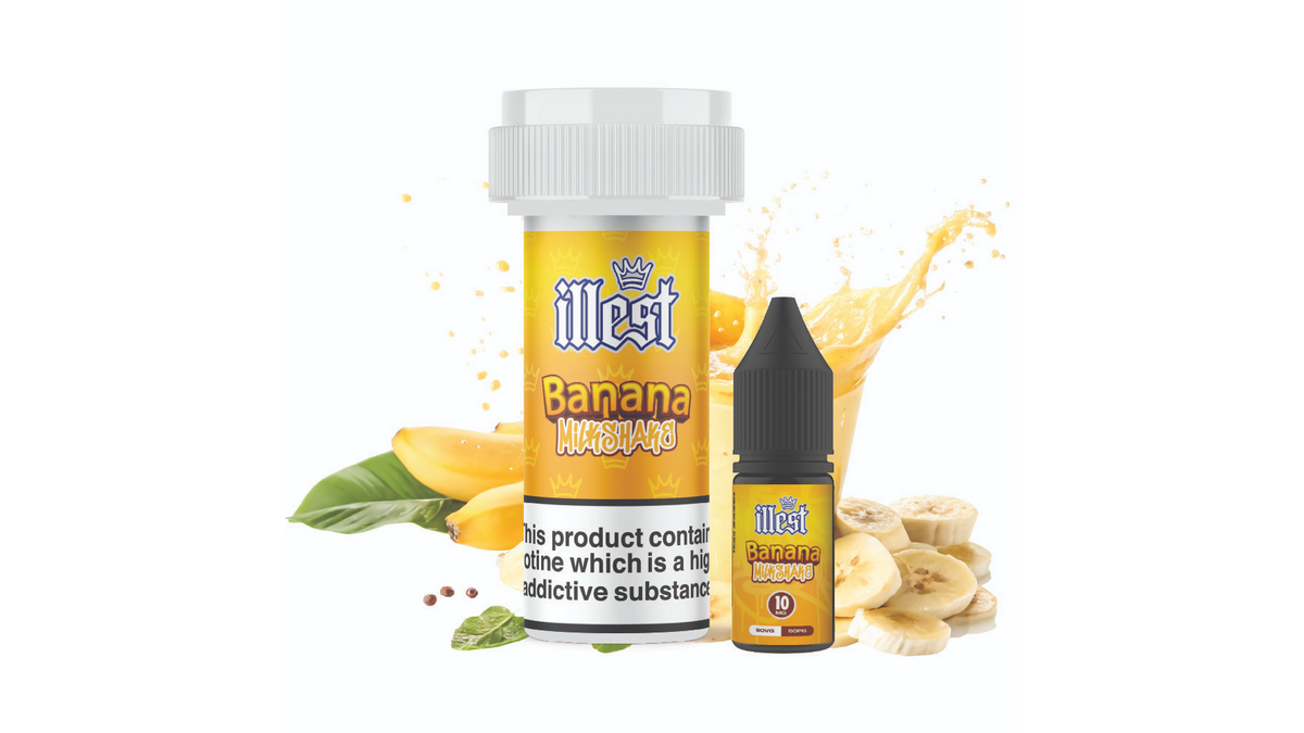 Illest Banana Milkshake Nic Salt 10ml