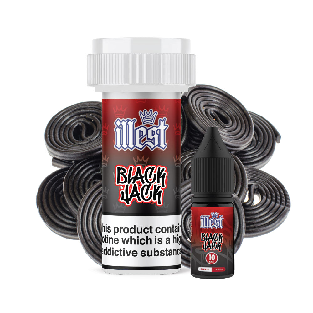 Illest Regaliz Negro (Licorice) Nic Salt 10ml