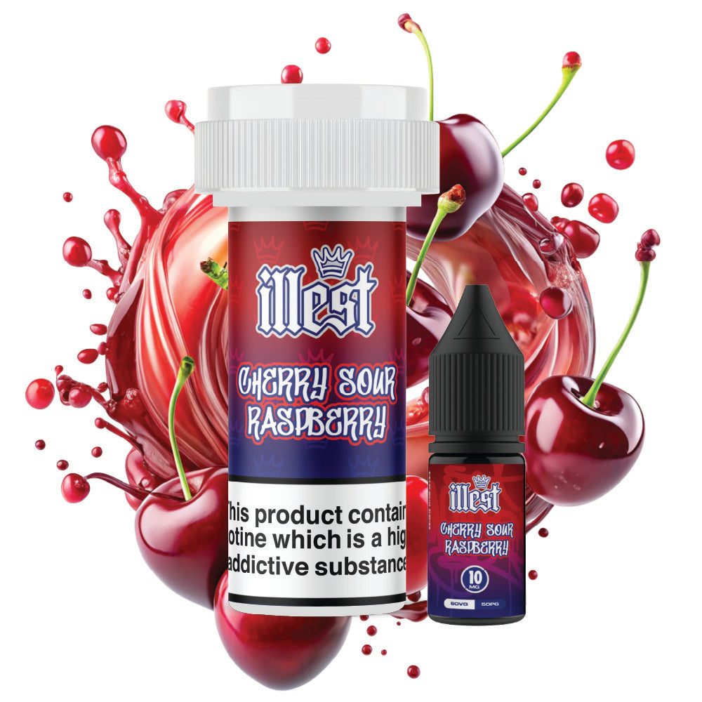 Illest Cherry Sour Raspberry Nic Salt 10ml