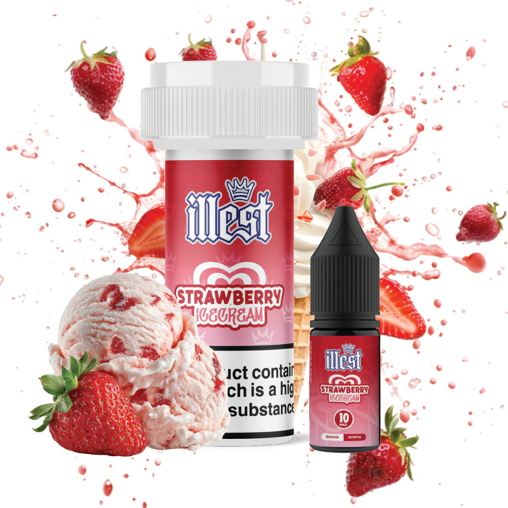 Illest Strawberry Ice Cream Nic Salt 10ml