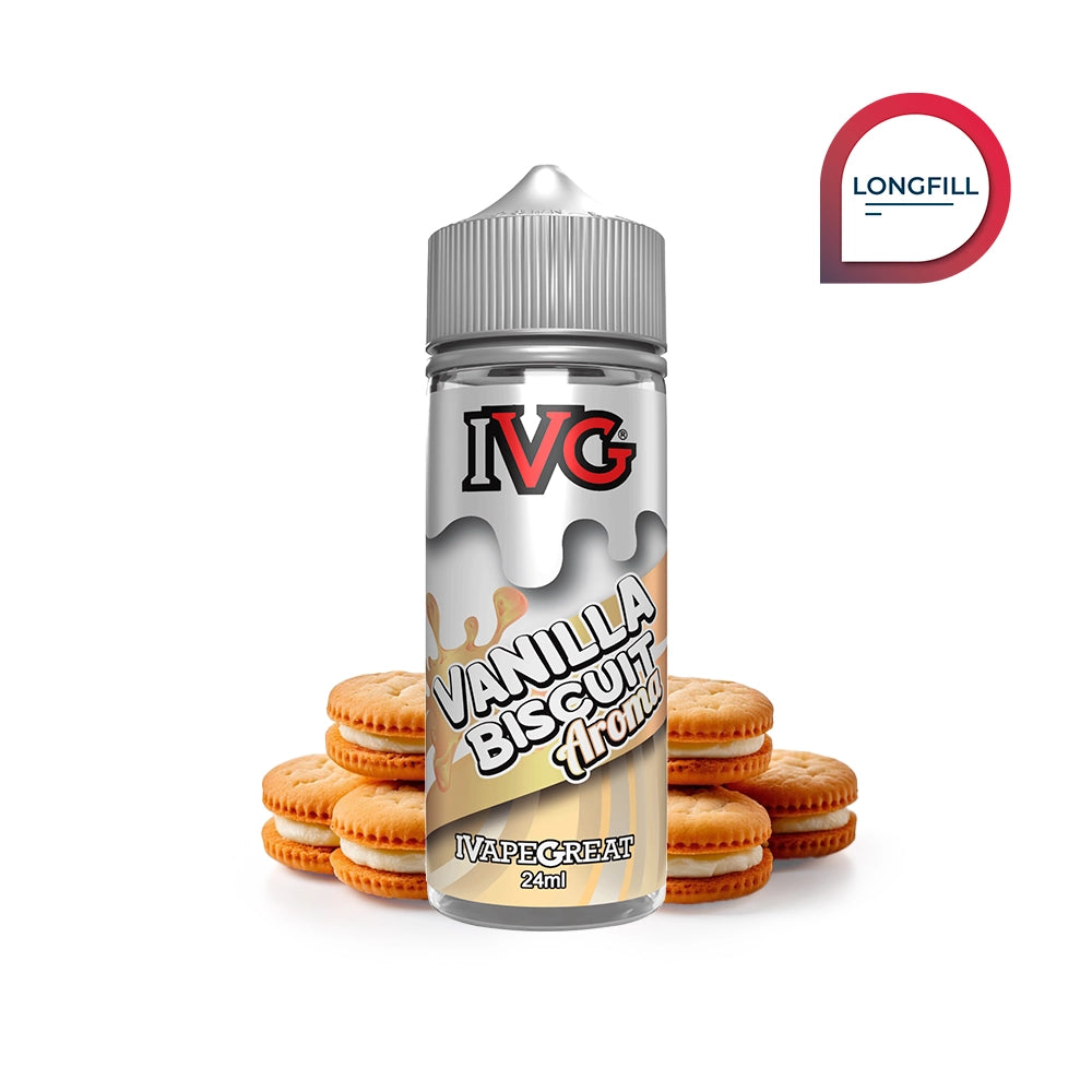 IVG Vanilla Biscuit Nic Salt 120ml