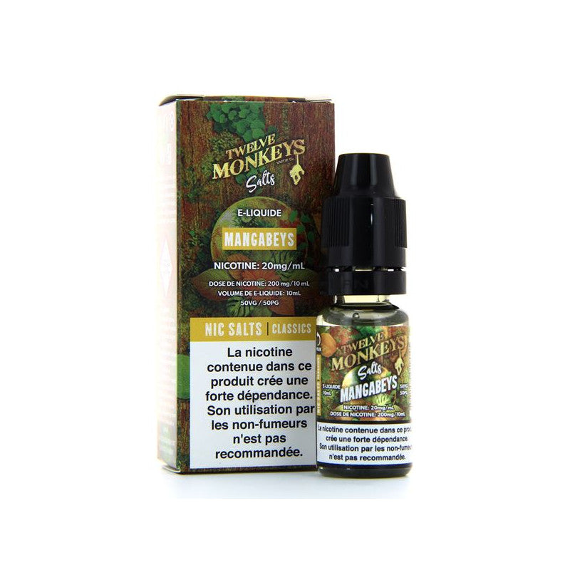 Twelve Monkeys Mangabeys Nic Salt 10ml