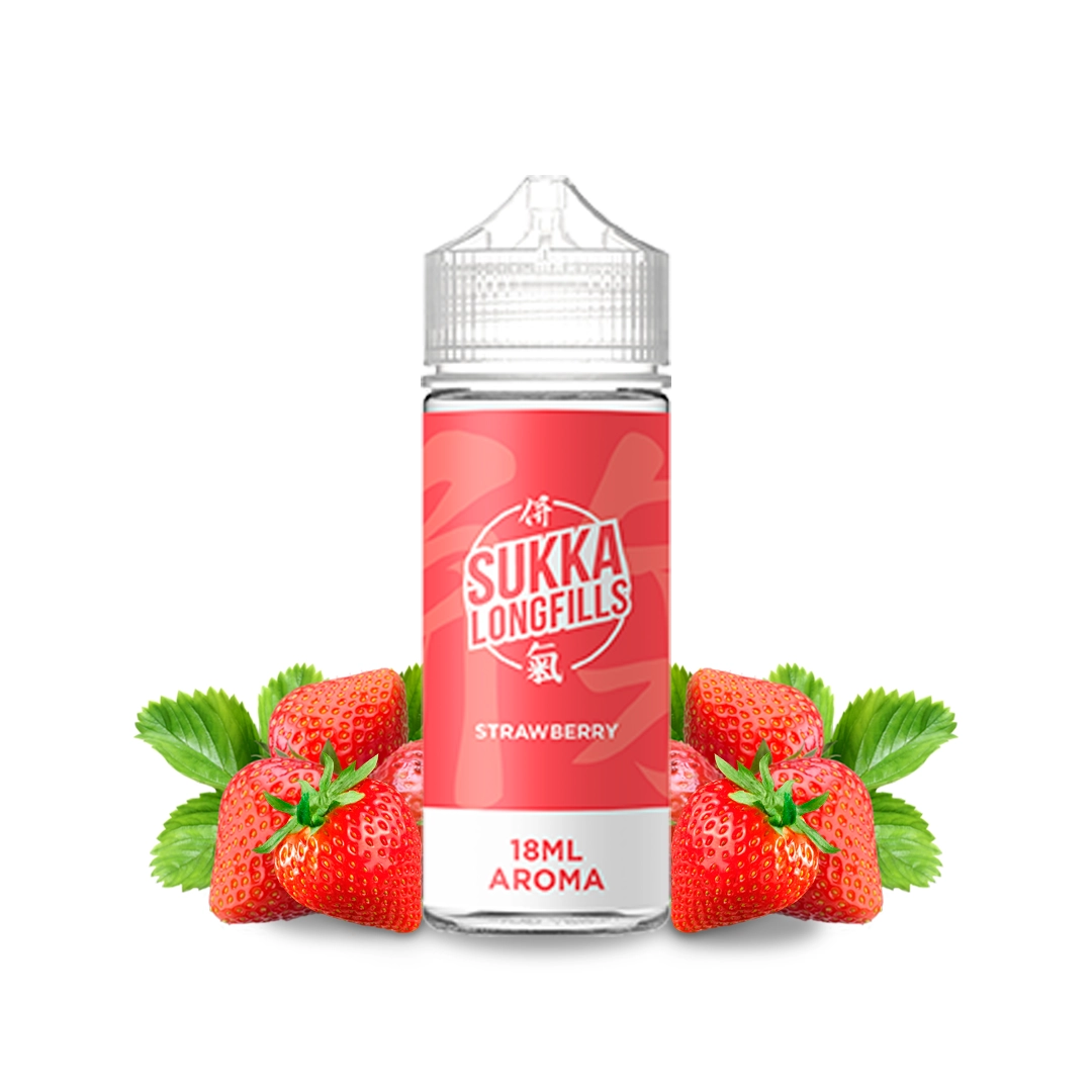 Sukka Longfill Strawberry 18/120ml