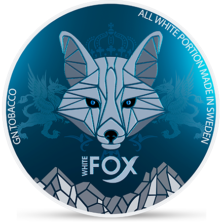 White Fox Nicotine Pouches All White Portion