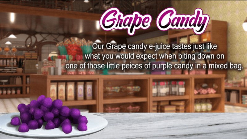 Shop Grape Candy Flavoured Nicotine Salt