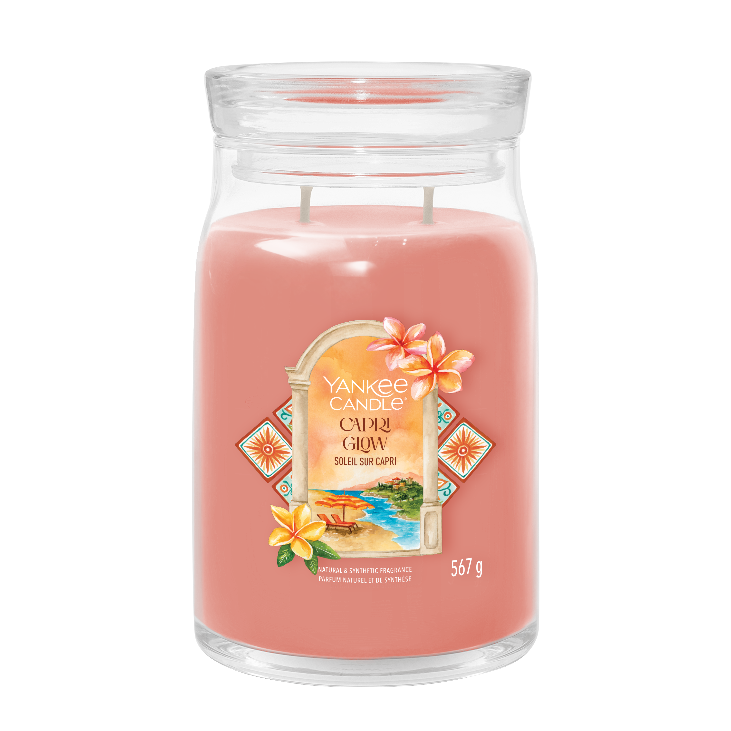 Yankee Candle Signature Large Jar Capri Glow 567g