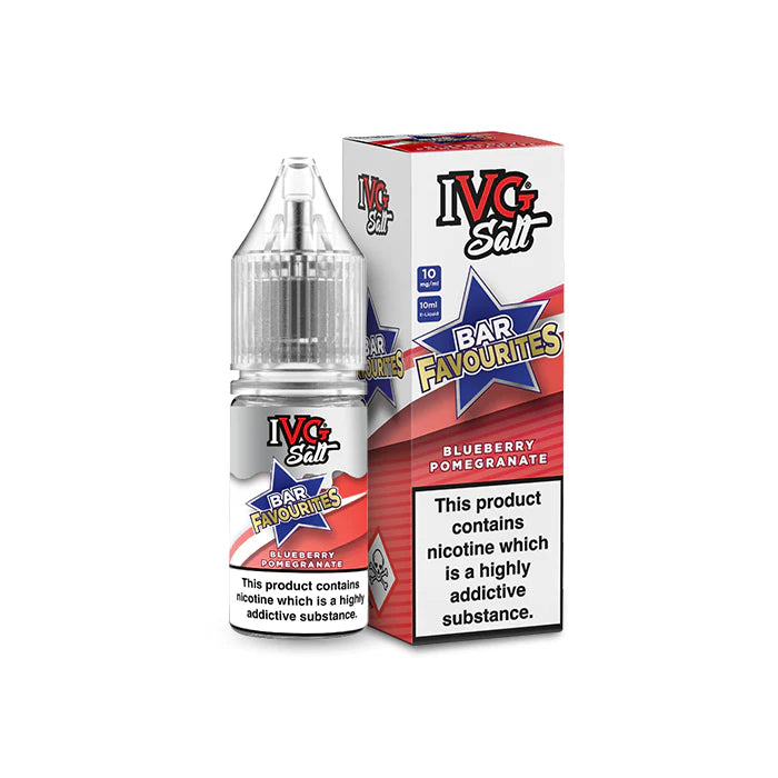 IVG Bar Favourites Nic Salt - Blueberry Pomegranate 10ml