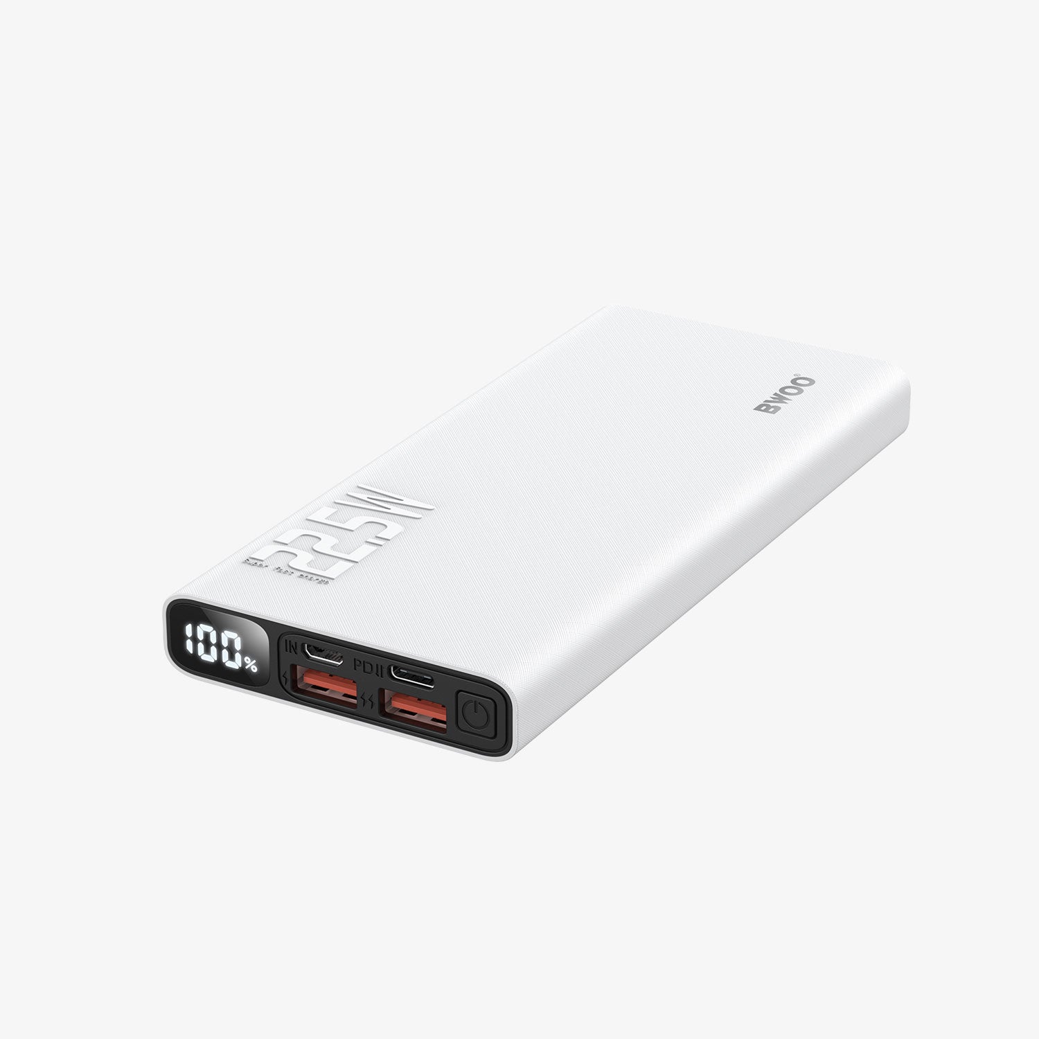 BWOO QC3.0+PD 22.5W Digital Display Power Bank 10000mAh P43
