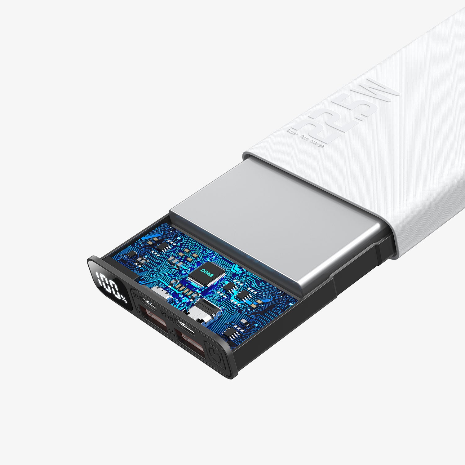 BWOO QC3.0+PD 22.5W Digital Display Power Bank 10000mAh P43