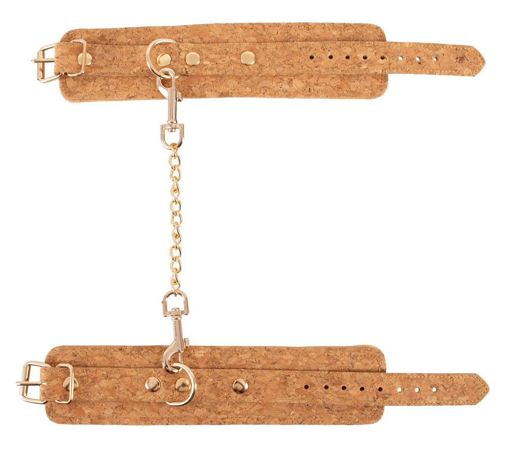 Vegan Fetish Wrist Cuffs