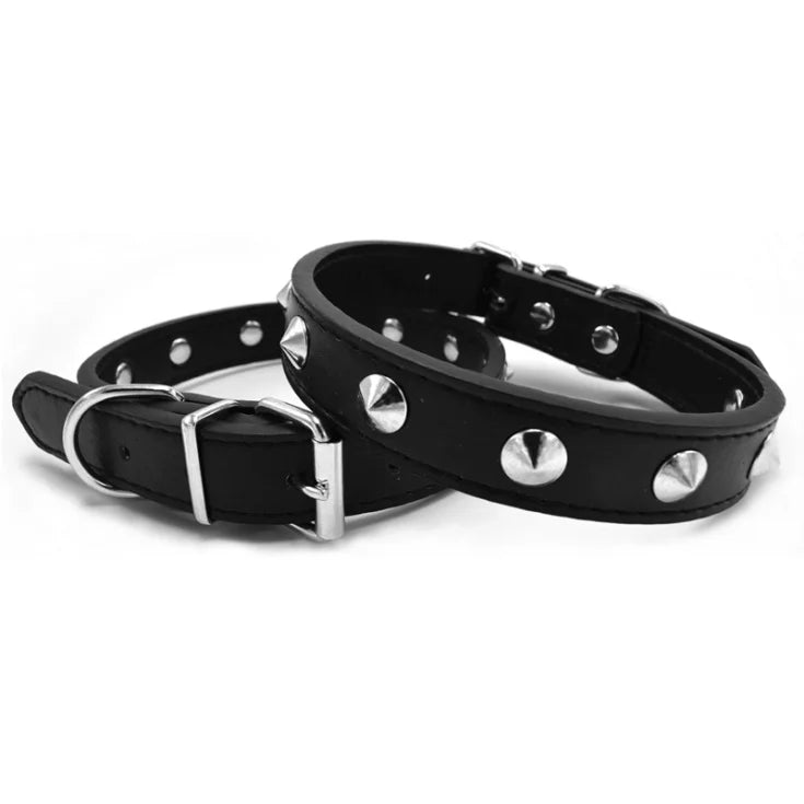 Record Collar Black Size S 1.9x45cm