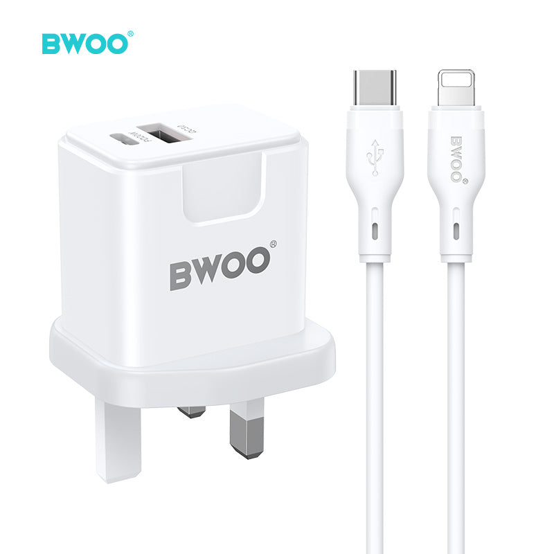 BWOO 38W USB C PD Fast Charger with Cable CDA162