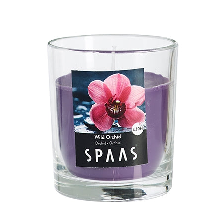 Spaas Scented Glass Candle Wild Orchid
