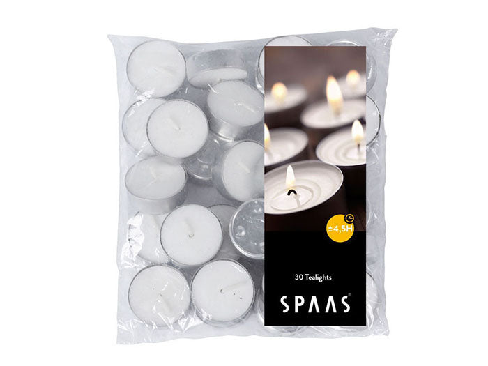 Spaas Tealight Candles Bag x30 Pieces 4.5h