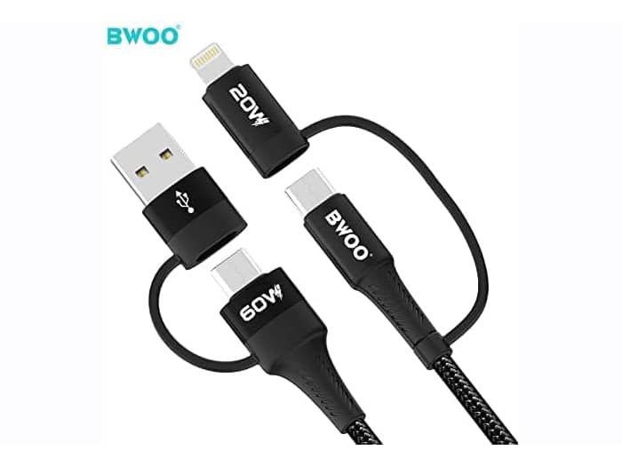 BWOO BO-X212 4in1 Fast Charging Cable