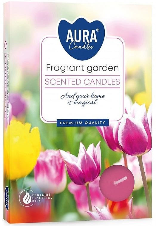 Bispol Aura Scented Tealight Candles - 6-Pack