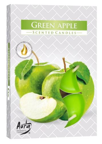Bispol Aura Scented Tealight Candles - 6-Pack