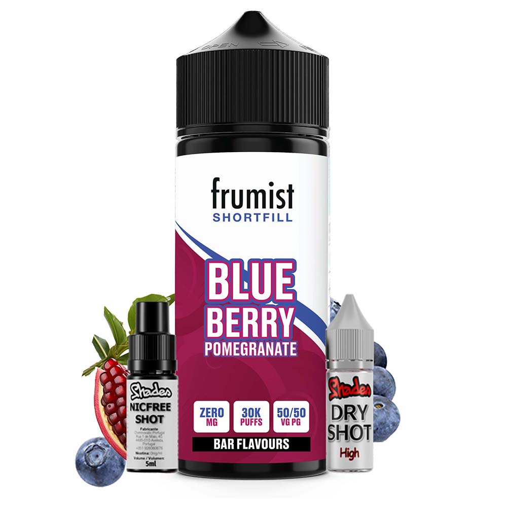 Frumist 50/50 Blueberry Pomegranate Nic Salt 120ml