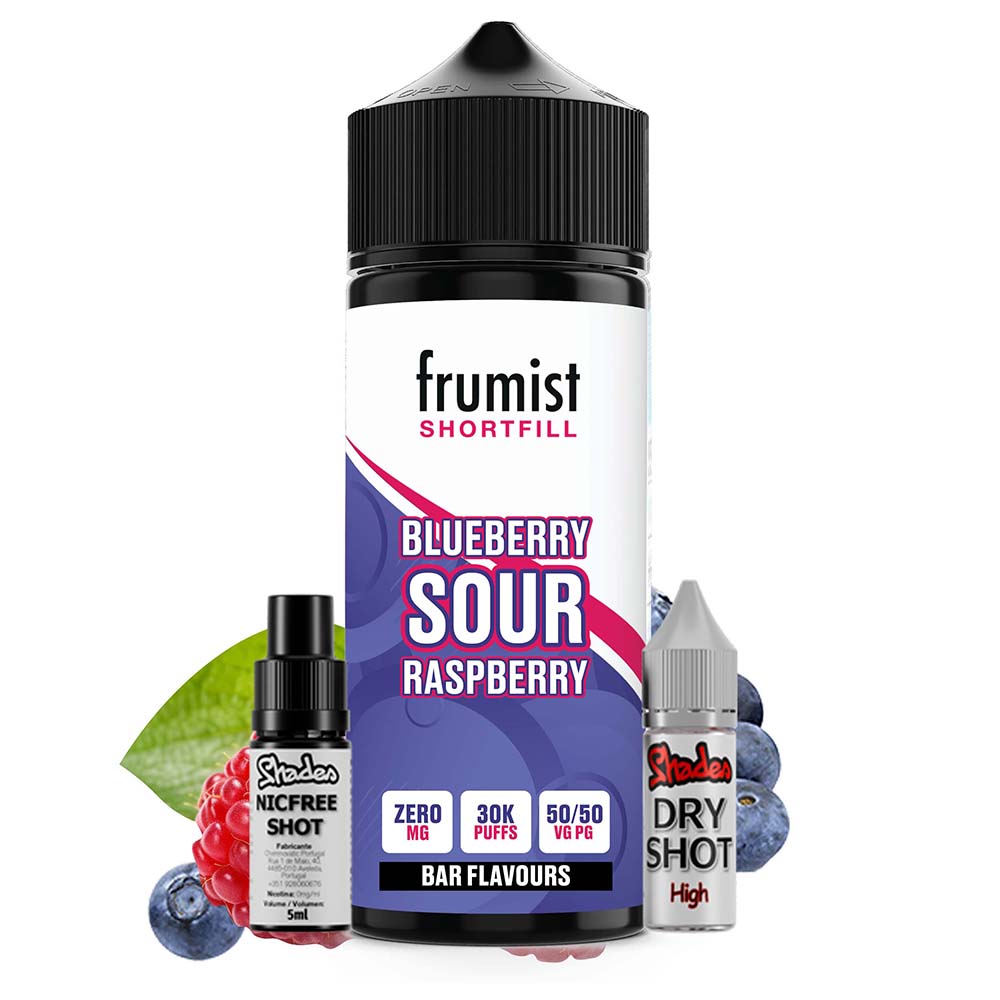 Frumist 50/50 Blueberry Sour Raspberry Nic Salt 120ml
