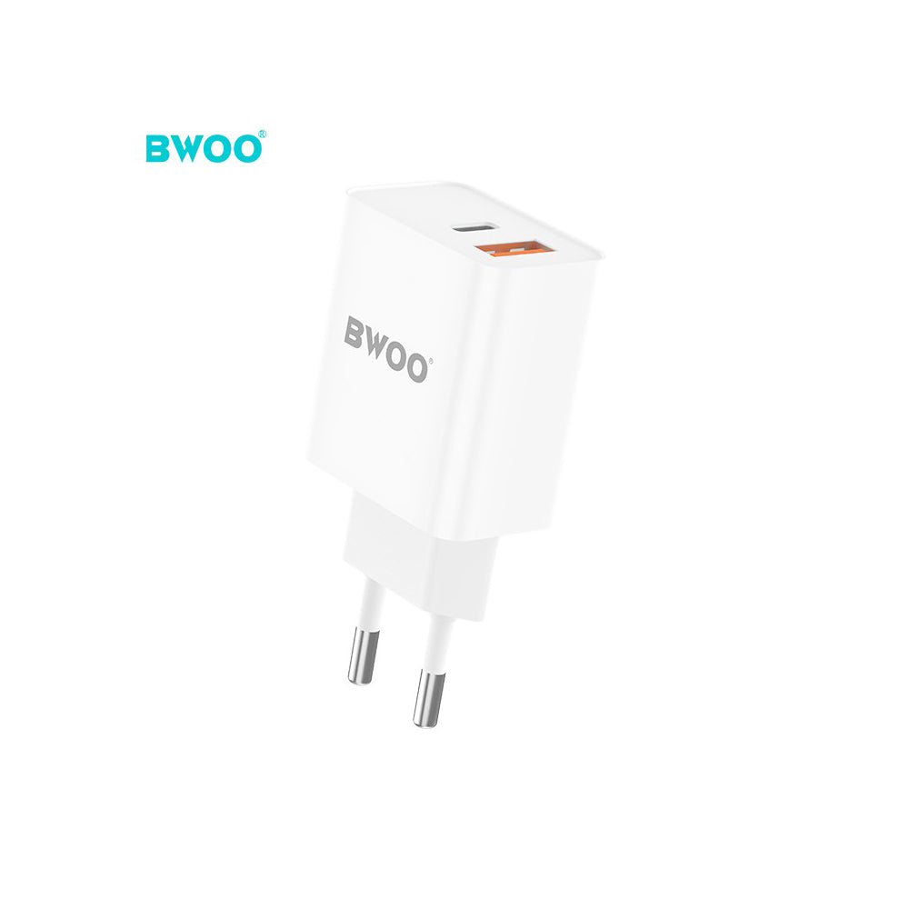 BWOO PD 20W + QC3.0 Dual Fast Charger BO-CDA117