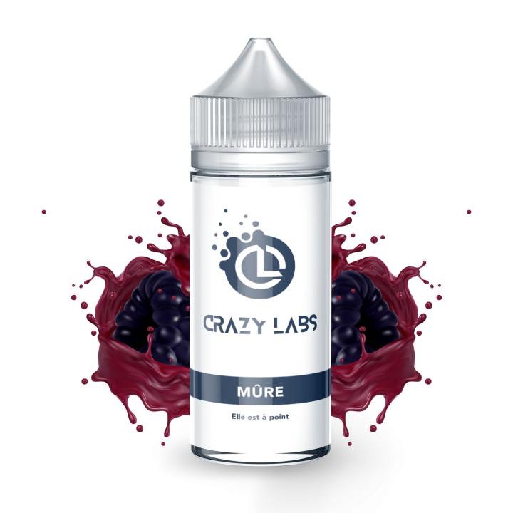 Crazy Labs Blackberry (Mûre) 100ml