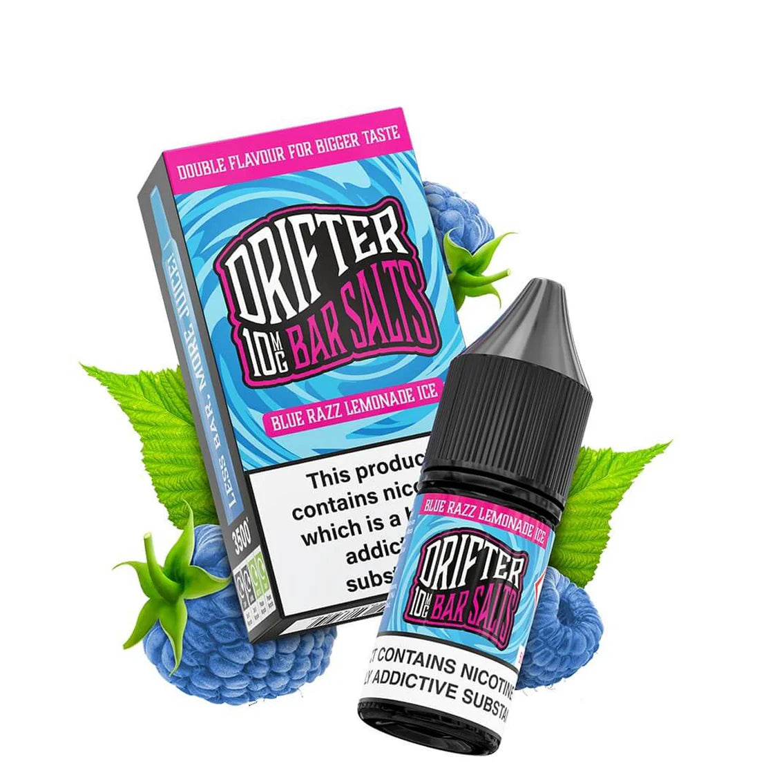 Drifter Bar Salts Blue Razz Lemonade Ice 10ml