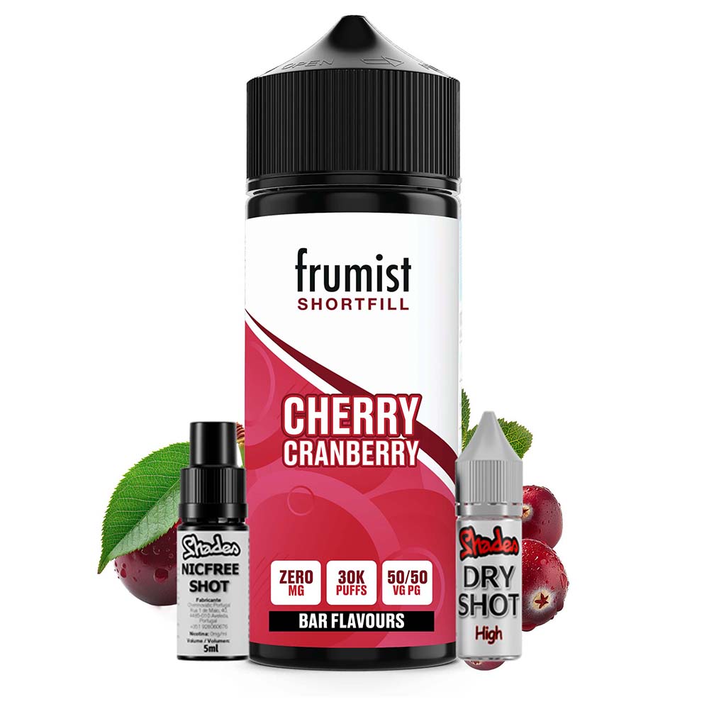 Frumist 50/50 Cherry Cranberry Nic Salt 120ml