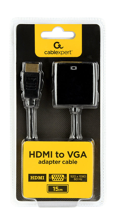 Cablexpert HDMI to VGA Adapter Cable 15cm
