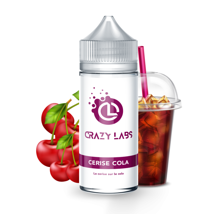 Crazy Labs Cherry Cola (Cerise Cola) 100ml