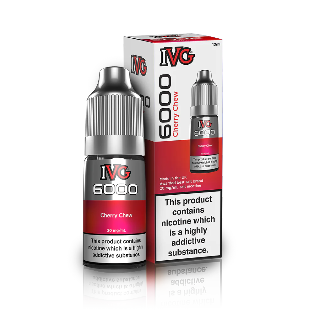 IVG 6000 Cherry Chew Nic Salt 10ml