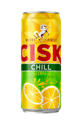 Cisk Chill Lemon 33cl Can