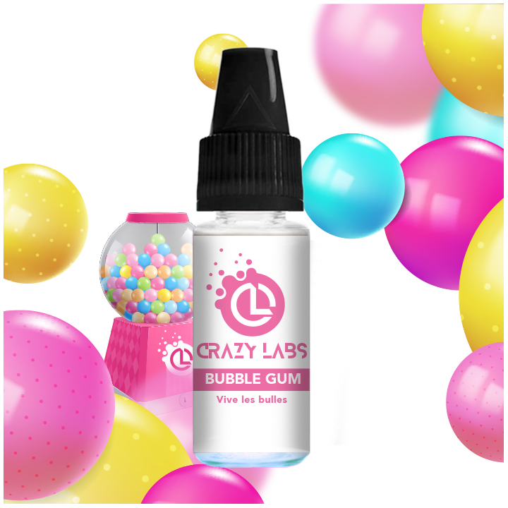 Crazy Labs Bubble Gum Nic Salt 10ml