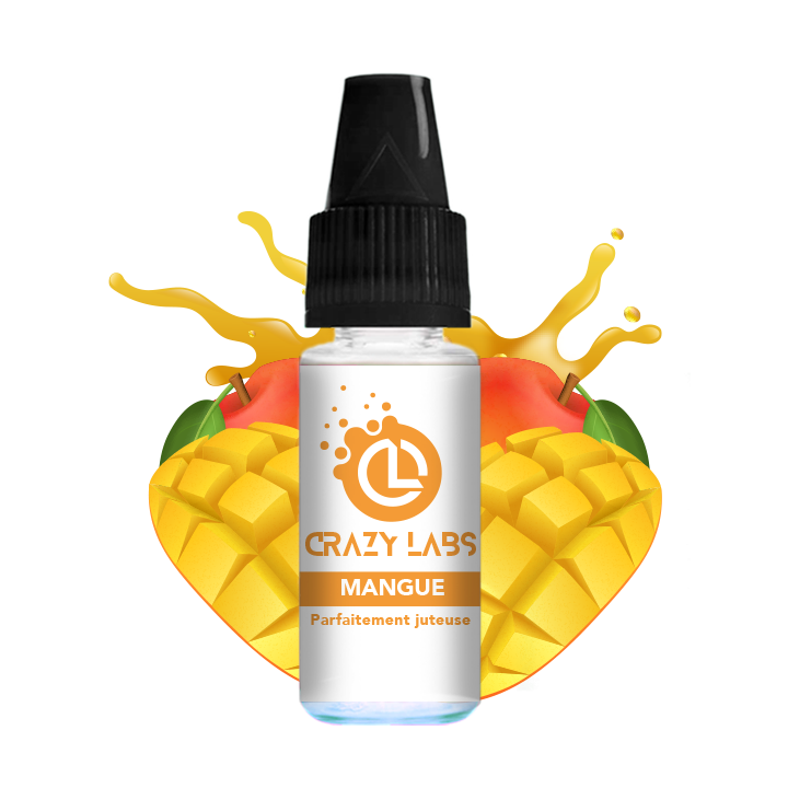 Crazy Labs Mango (Mangue) Nic Salt 10ml