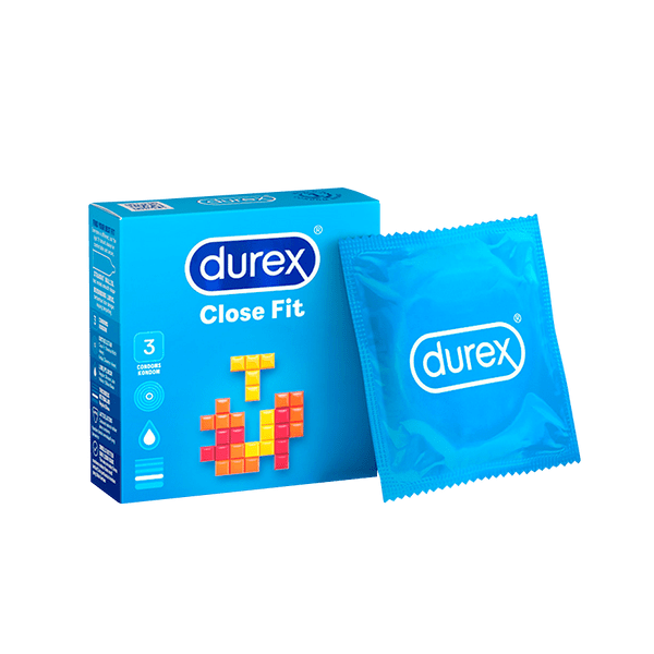 Durex Close Fit Condoms - Pack of 3