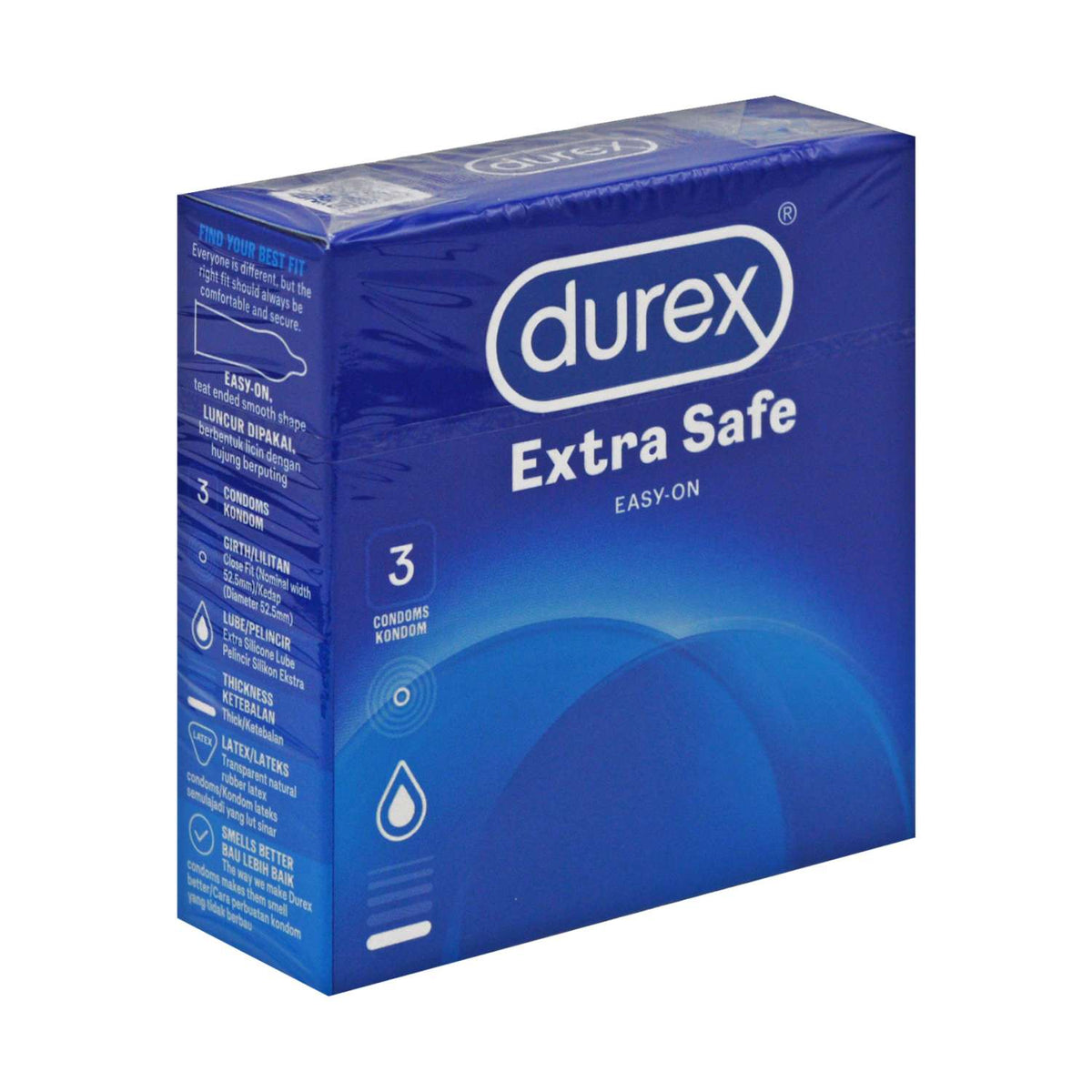 Durex Extra Safe Condoms - Pack of 3