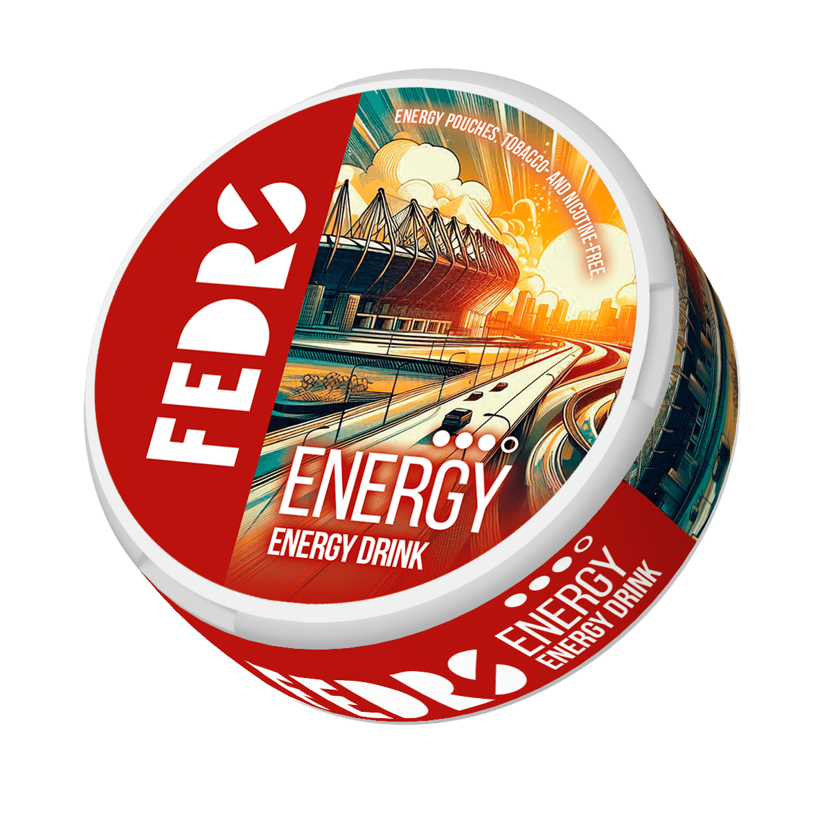 FEDRS Energy Pouches Energy Drink (Land) 65mg