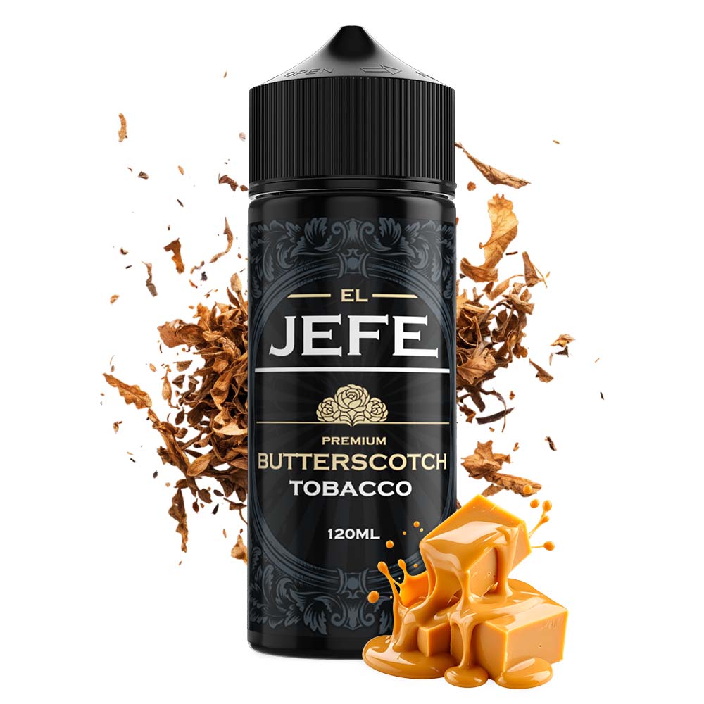 El Jefe Butterscotch Tobacco Nic Salt 120ml